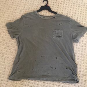 Ralph Lauren distressed shirt